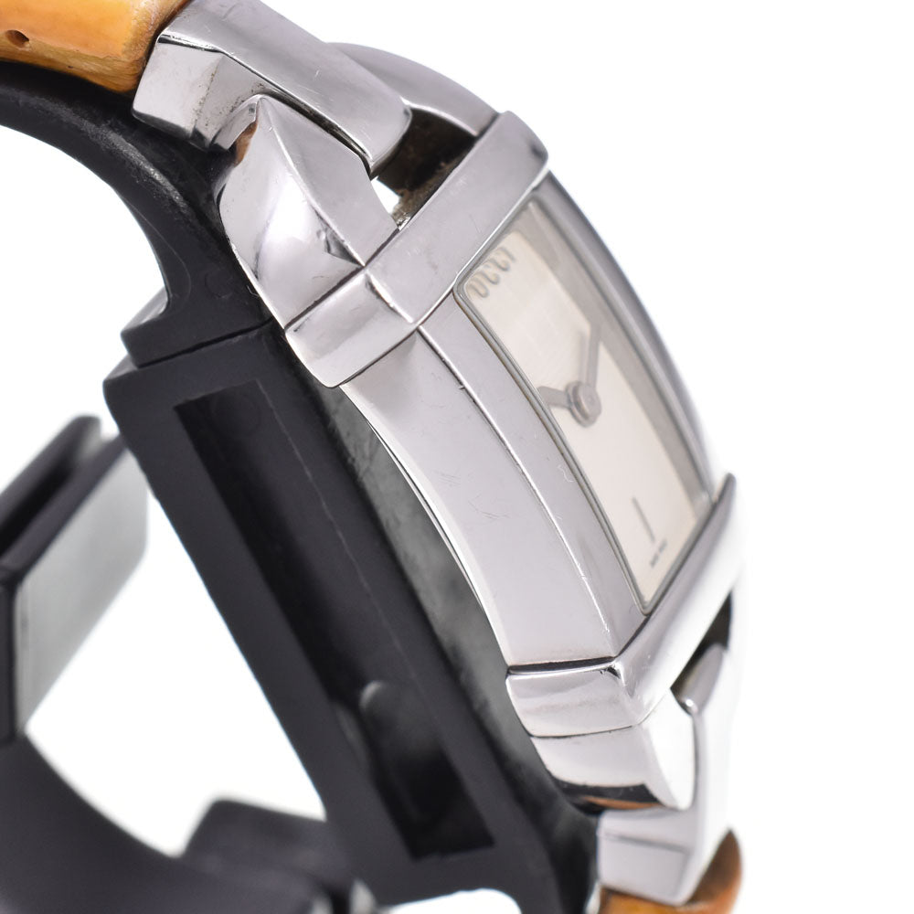 GUCCI 6800L Stainless Steel/Banpu Ivory Dial Quartz Ladies
 Watch C#144258