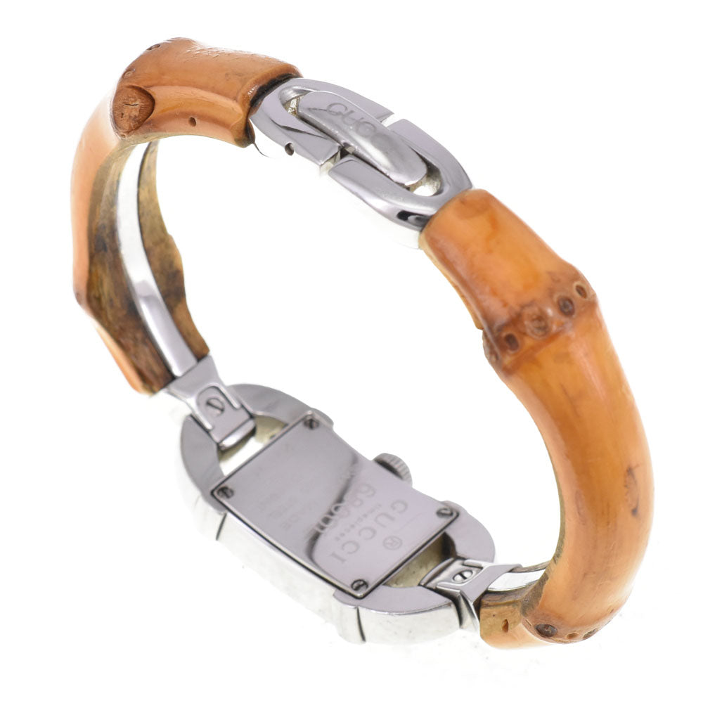 GUCCI 6800L Stainless Steel/Banpu Ivory Dial Quartz Ladies
 Watch C#144258