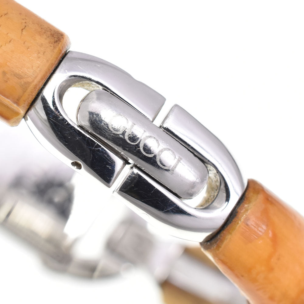 GUCCI 6800L Stainless Steel/Banpu Ivory Dial Quartz Ladies
 Watch C#144258