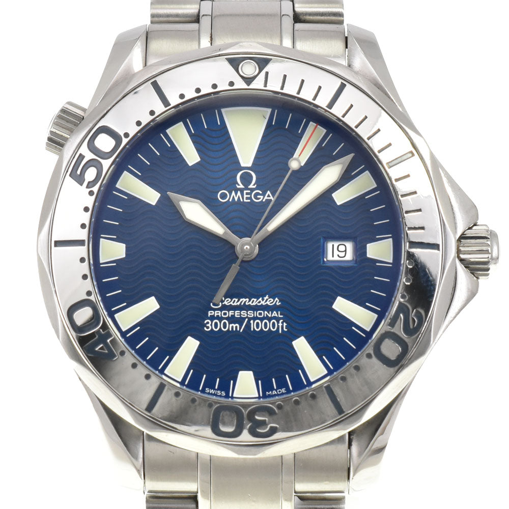 OMEGA Seamaster Professional 300M 2265.80 Date blue Dial Quartz Men's
 Watch D#144275
