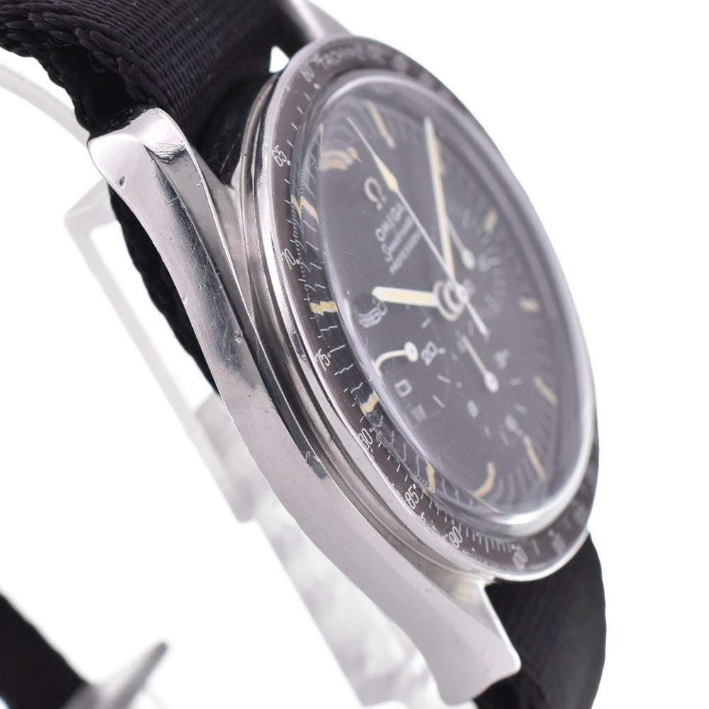 OMEGA Speedmaster Professional 4th 145.012-67 vintage Chronograph Cal.321 Step Dial Logo Upright black Dial Hand Winding Men's
 Watch Z#144279