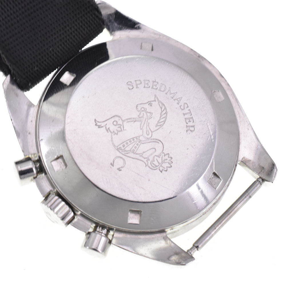 OMEGA Speedmaster Professional 4th 145.012-67 vintage Chronograph Cal.321 Step Dial Logo Upright black Dial Hand Winding Men's
 Watch Z#144279