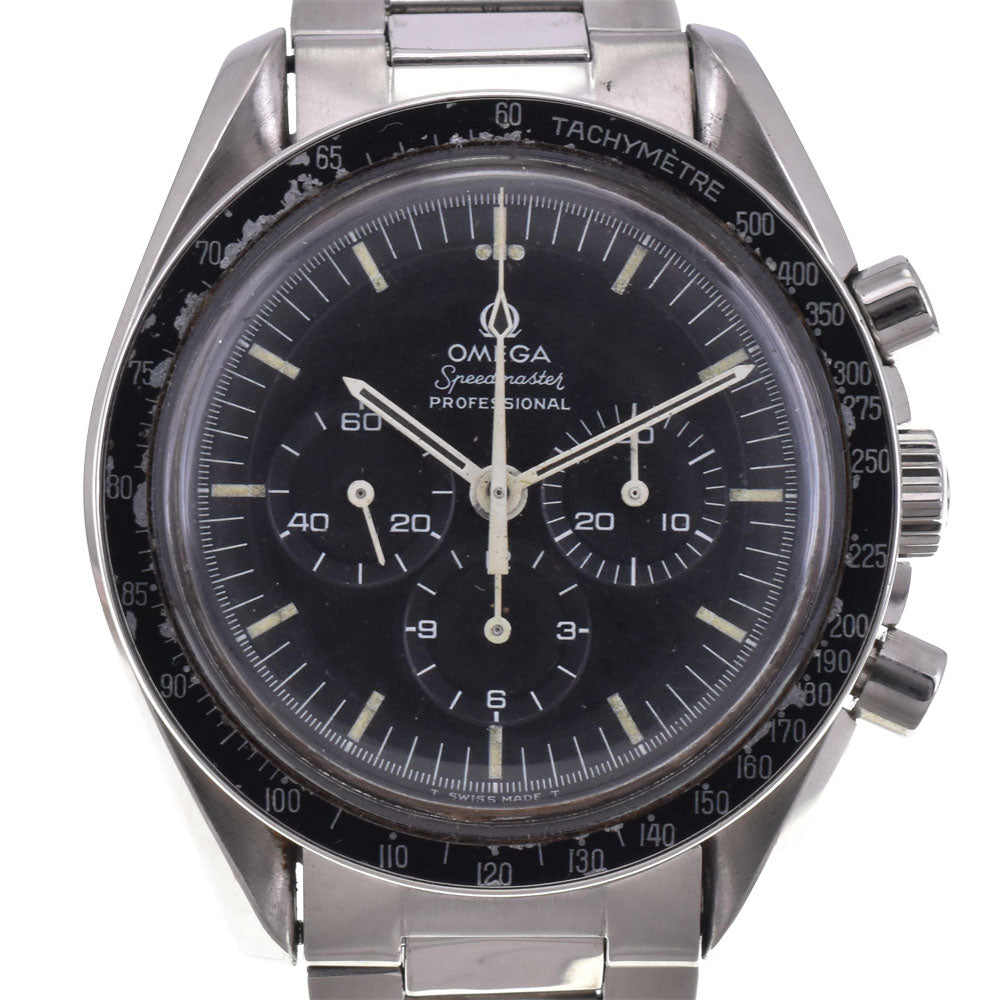 OMEGA Speedmaster Professional 145.022-69ST vintage (Downward) 5th Straight Lighting Cal.861 Caterpillar Breath black Dial Hand Winding Men's
 Watch Z#144282