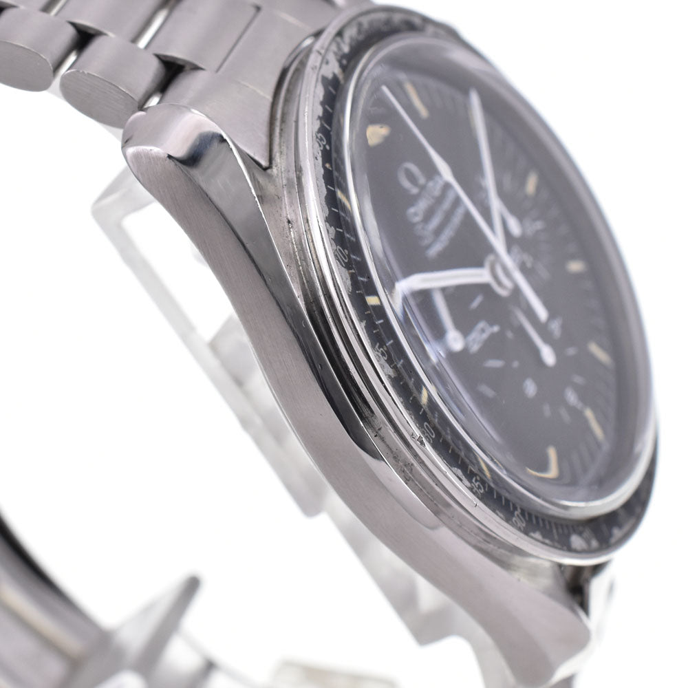 OMEGA Speedmaster Professional 145.022-69ST vintage 5th Straight Writing Flat Link Bracelet Cal.861 black Dial Hand Winding Men's
 Watch H#144283