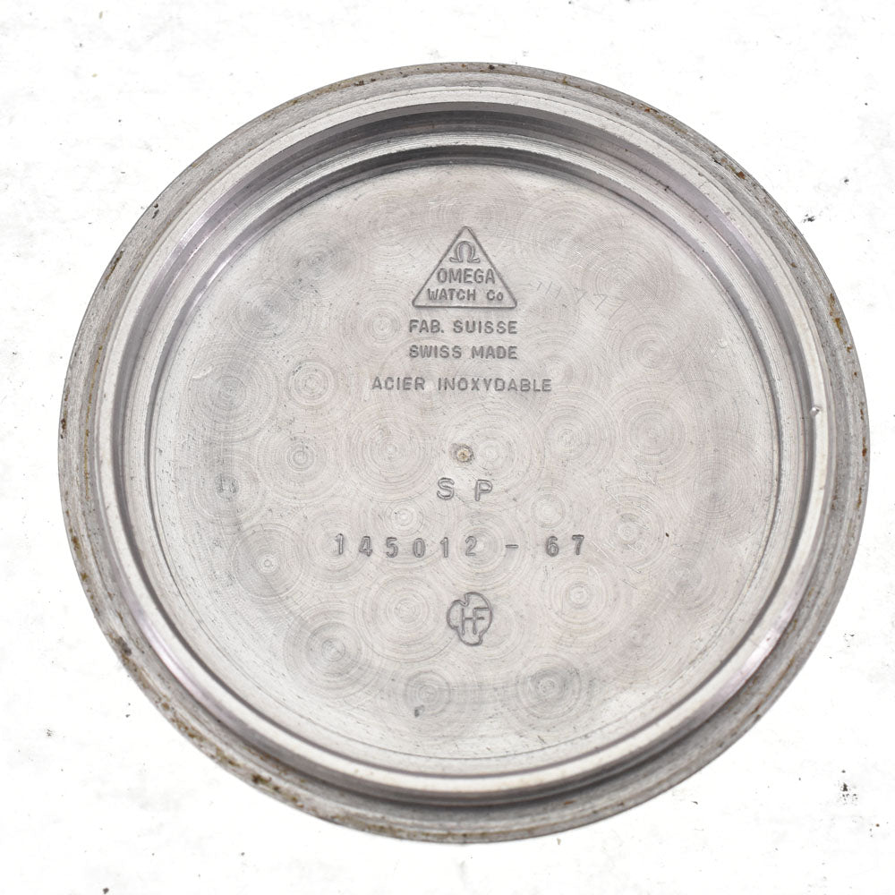 OMEGA Speedmaster Professional 4th ST145.012-67 vintage Cal.321 Caterpillar Breath Step Dial Upright black Dial Hand Winding Men's
 Watch Z#144284