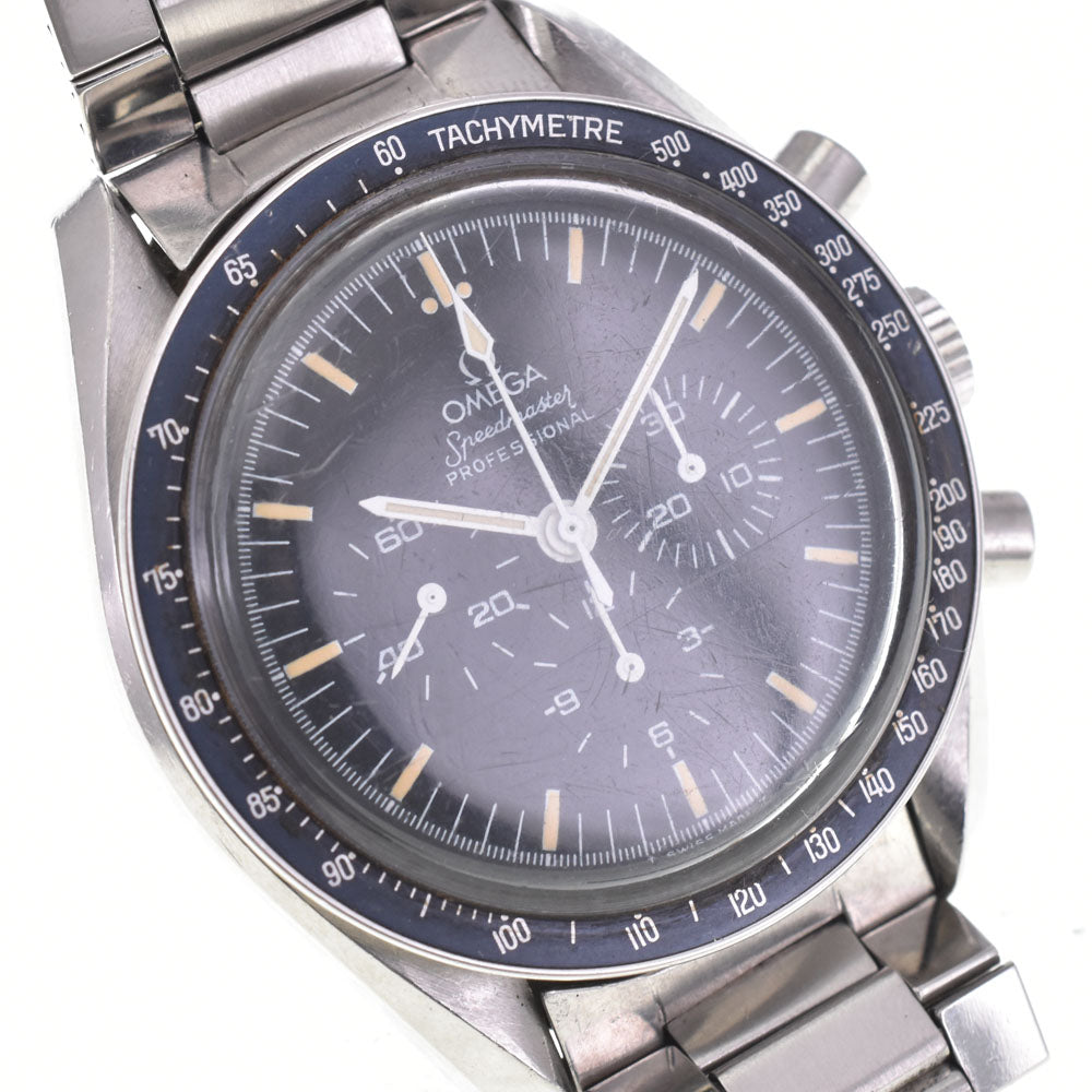 OMEGA Speedmaster Professional 145.022-69ST vintage (Downward) 5th Cal.861 Caterpillar Breath black Dial Hand Winding Men's
 Watch Z#144286