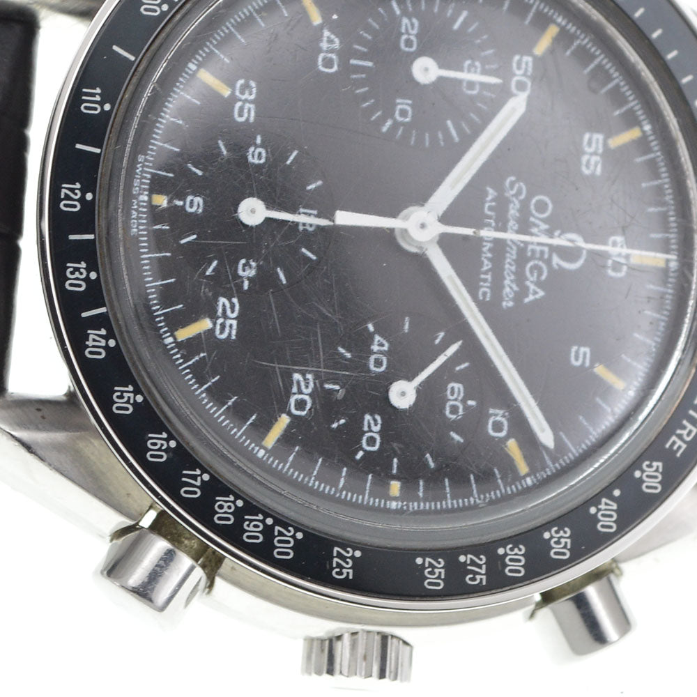 with paper OMEGA Speedmaster 3810.50 Chronograph black Dial Automatic Men's
 Watch J#144288
