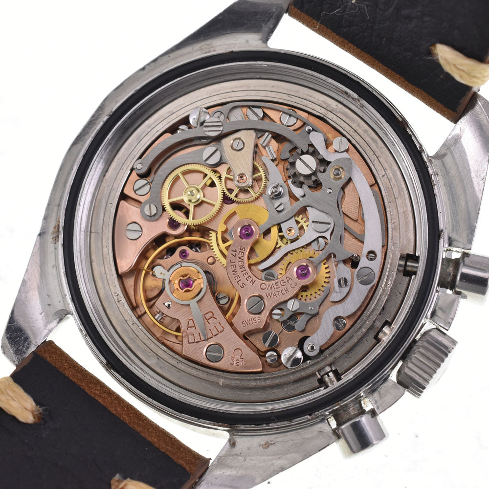 OMEGA Speedmaster Professional 4th 145.012-67 vintage Chronograph Cal.321 Step Dial Upright black Dial Hand Winding Men's
 Watch Z#144296