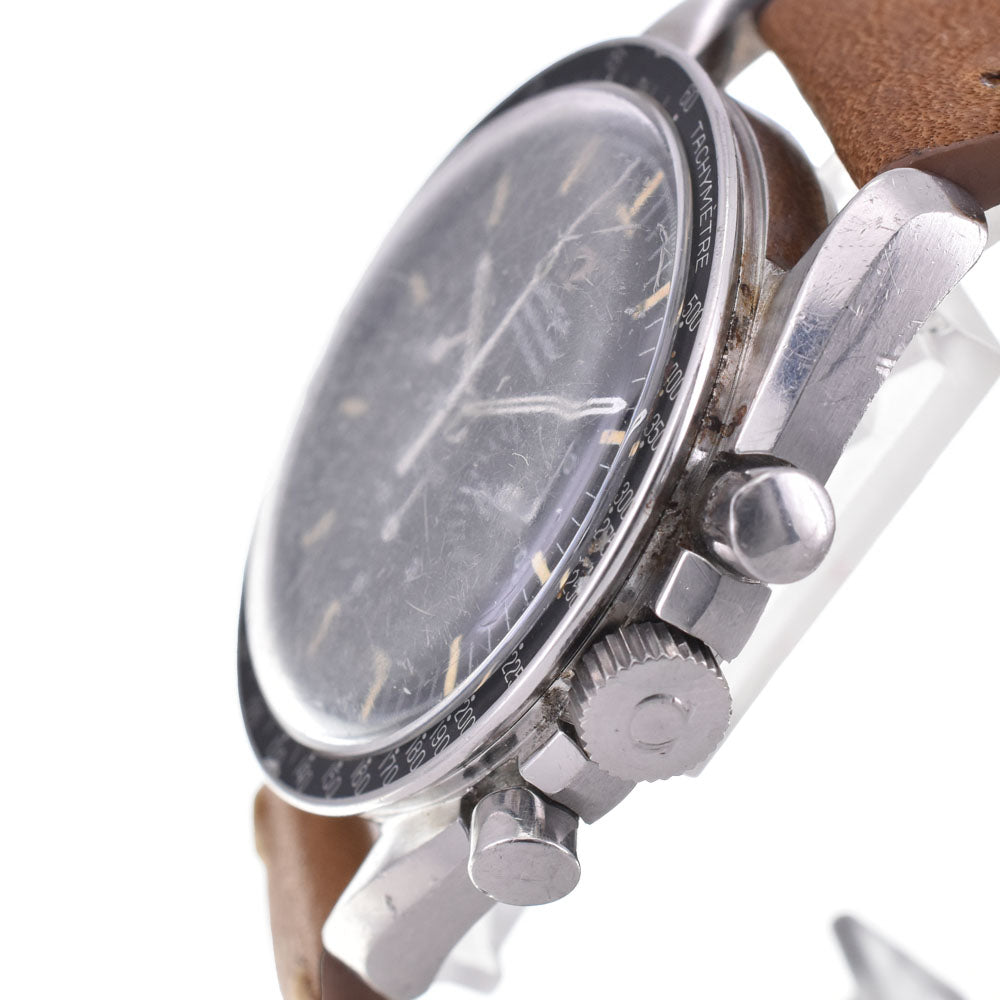 OMEGA Speedmaster Professional 4th 145.012-67 vintage Chronograph Cal.321 Step Dial Upright black Dial Hand Winding Men's
 Watch Z#144296