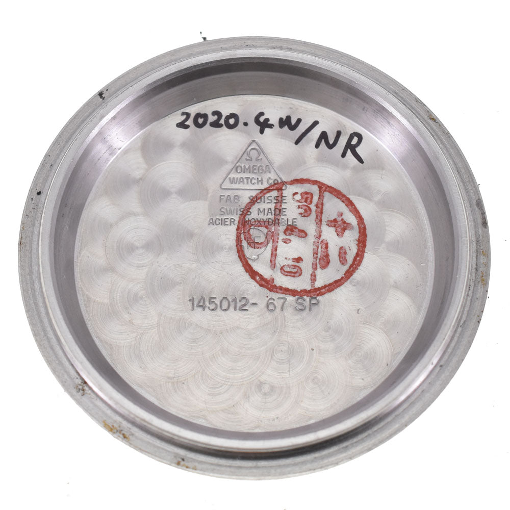 OMEGA Speedmaster Professional 4th 145.012-67 vintage Chronograph Cal.321 Step Dial Upright black Dial Hand Winding Men's
 Watch Z#144296