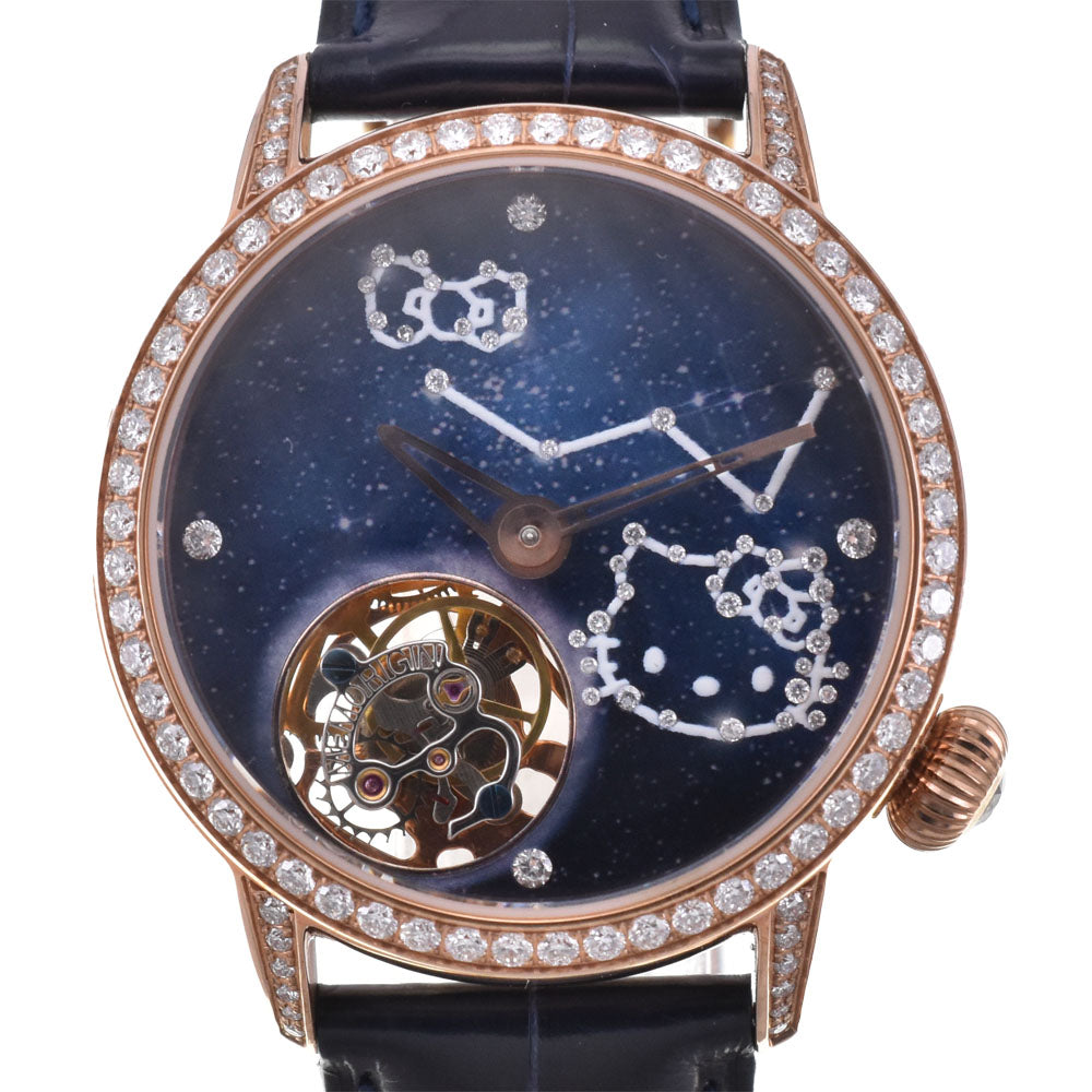 with paper MEMORIGIN Hello Kitty Cosmo Tourbillon K.T.DX Limited to 100 Aventurine Dial Hand Winding Ladies
 Watch C#144306