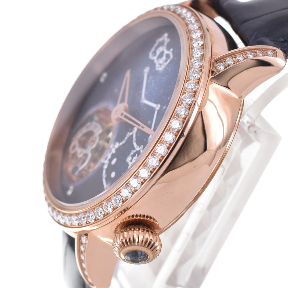 with paper MEMORIGIN Hello Kitty Cosmo Tourbillon K.T.DX Limited to 100 Aventurine Dial Hand Winding Ladies
 Watch C#144306