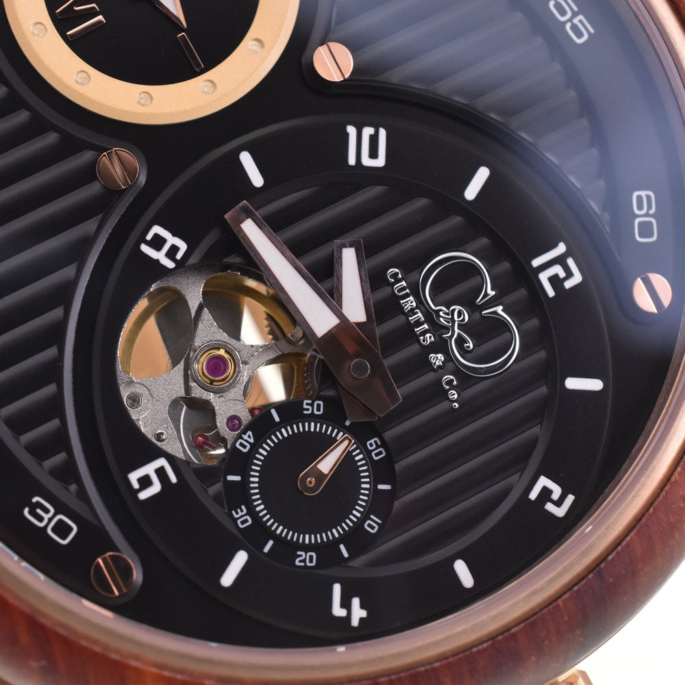 Curtis& Co. big time passport black Dial Quartz Men's
 Watch C#144309