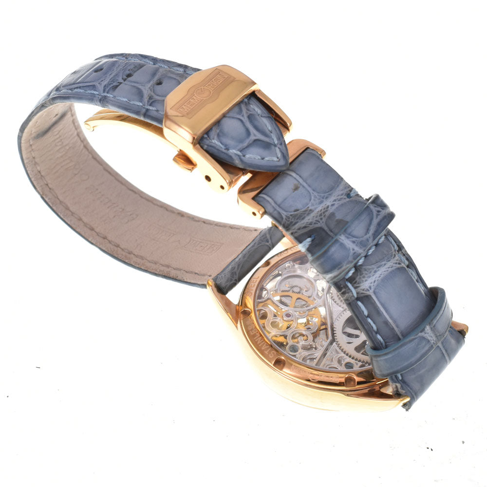 MEMORIGIN Tourbillon MO1001L diamond White shell Dial Hand Winding Men's
 Watch E#144314