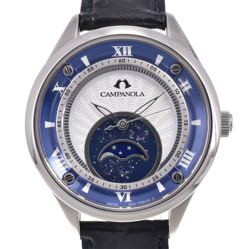 CITIZEN Campanola EZ2000-06B/6324-T023959 Moon Phase Riho Silver / Blue Dial Quartz Unisex
 Watch C#144315