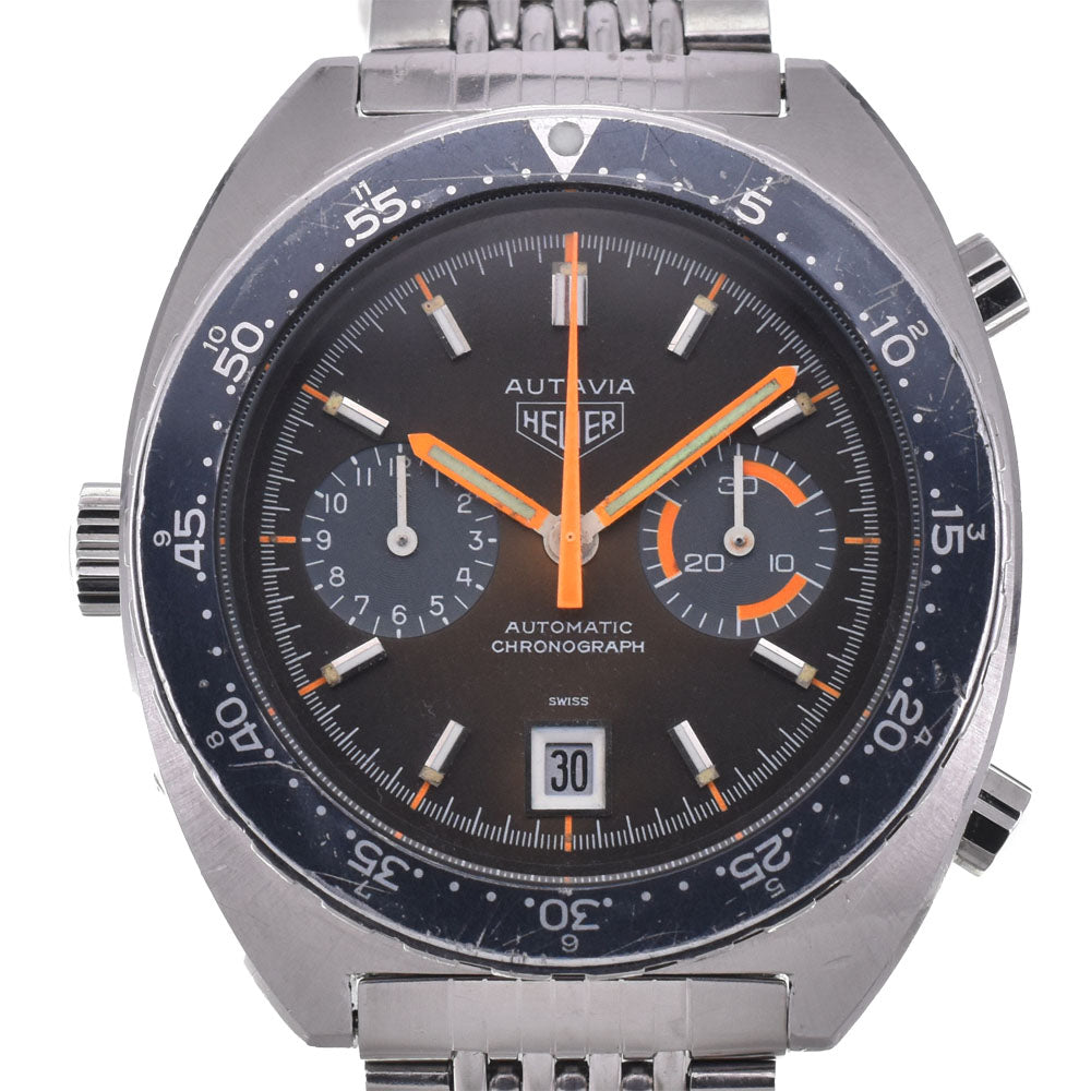 TAG HEUER Otavia Orange Boy vintage Cal.12 black Dial Automatic Men's
 Watch Z#144318