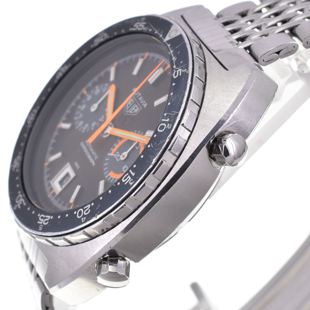 TAG HEUER Otavia Orange Boy vintage Cal.12 black Dial Automatic Men's
 Watch Z#144318