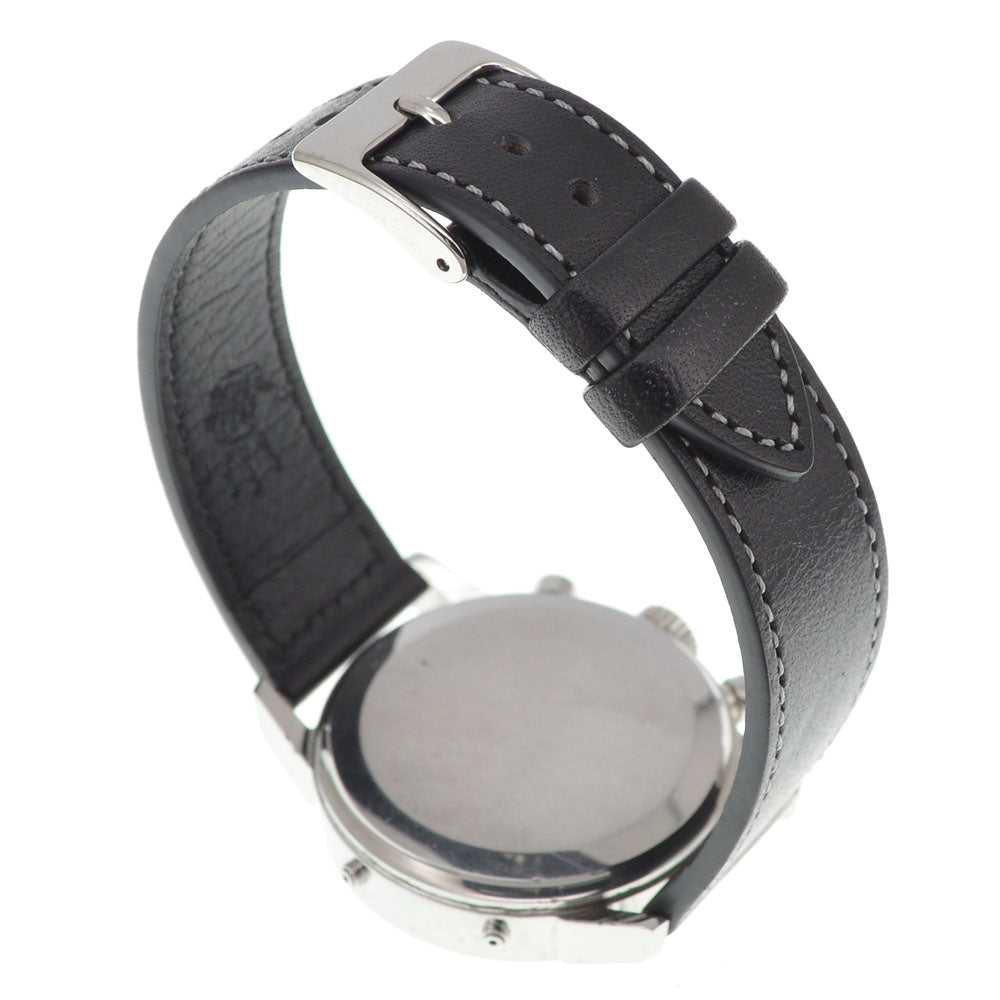 Heuer Carrera 2547 vintage Caliber Valjoux 723 Triple calendar Black White Dial Hand Winding Men's
 Watch Z#144320