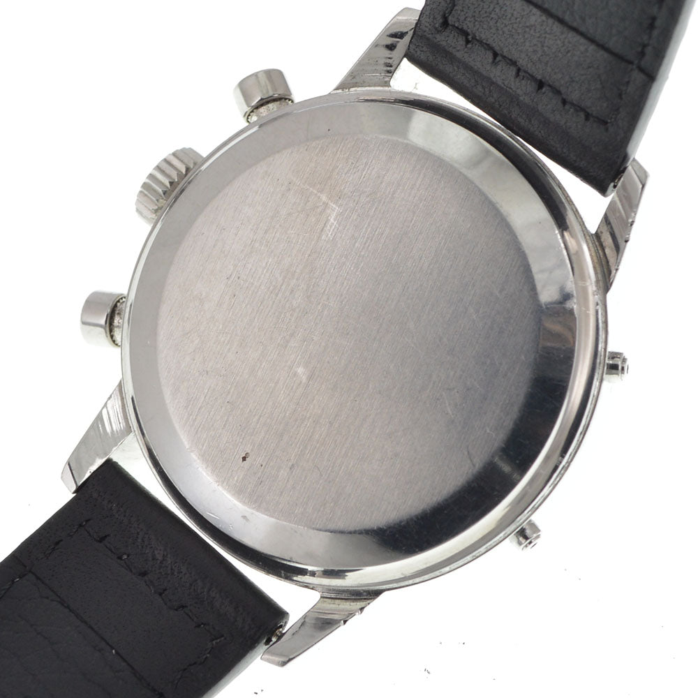 Heuer Carrera 2547 vintage Caliber Valjoux 723 Triple calendar Black White Dial Hand Winding Men's
 Watch Z#144320