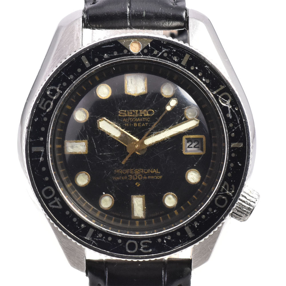 SEIKO Professional diver 6159-7001 HI-BEAT 300M black Dial Automatic Men's
 Watch D#144322
