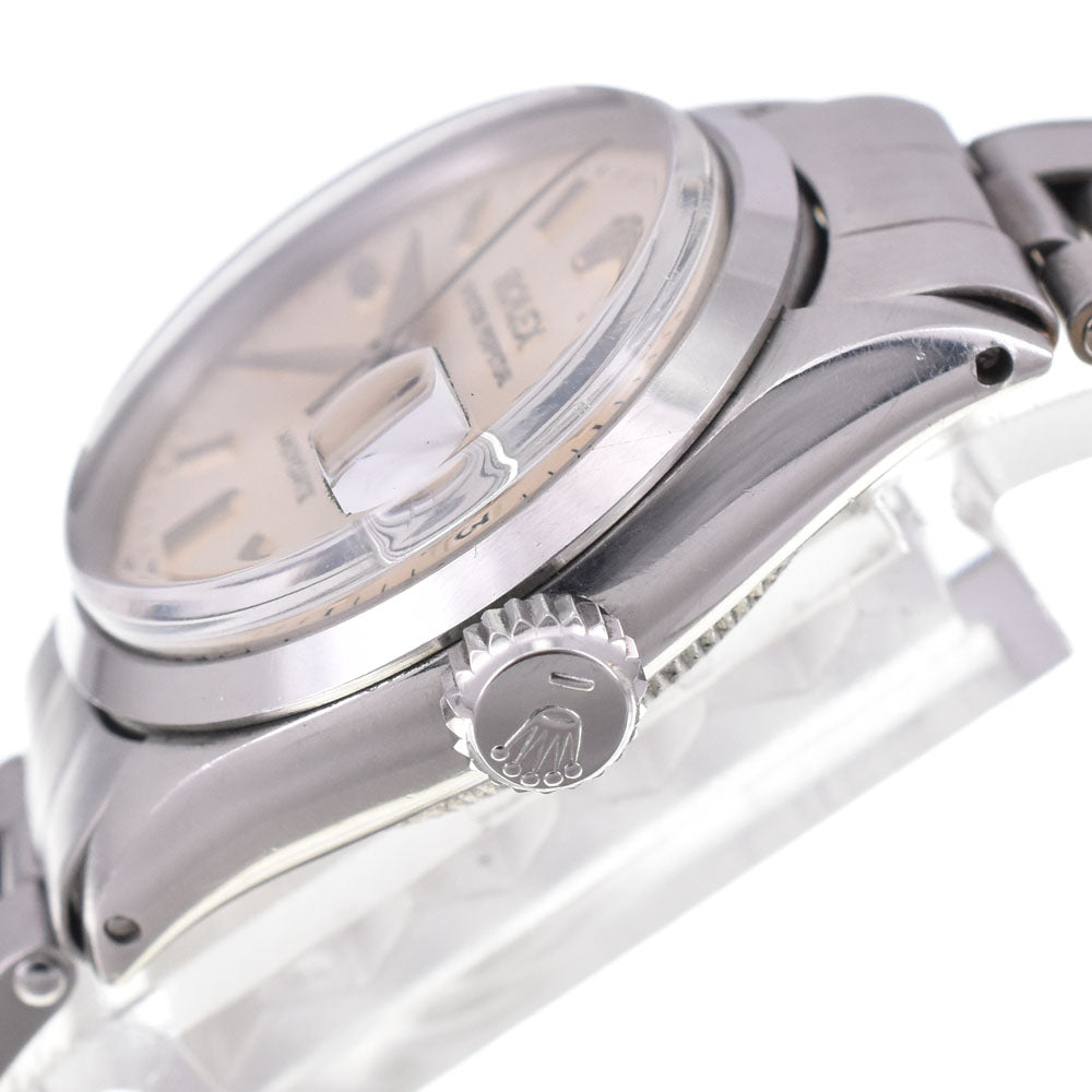 ROLEX Oyster Perpetual Lady Date 6516 vintage Cal.1130 butterfly rotor Silver Dial Automatic Ladies
 Watch E#144358