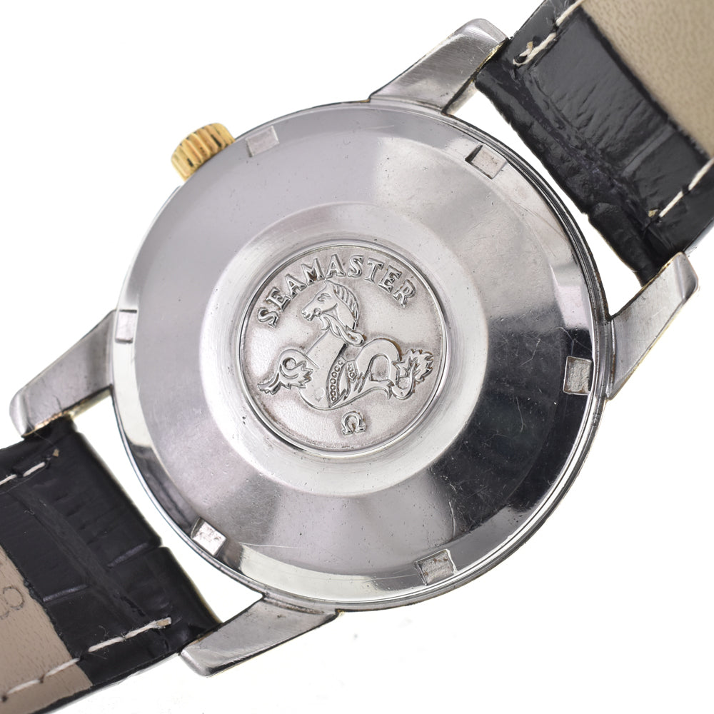 OMEGA Seamaster 166.009 vintage Cal.562 Date gold Dial Automatic Men's
 Watch C#144361