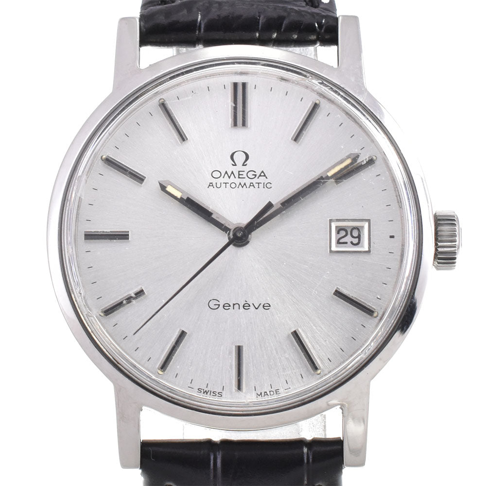OMEGA Geneva 166.0098 vintage Cal.1481 Silver Dial Automatic Men's
 Watch J#144363