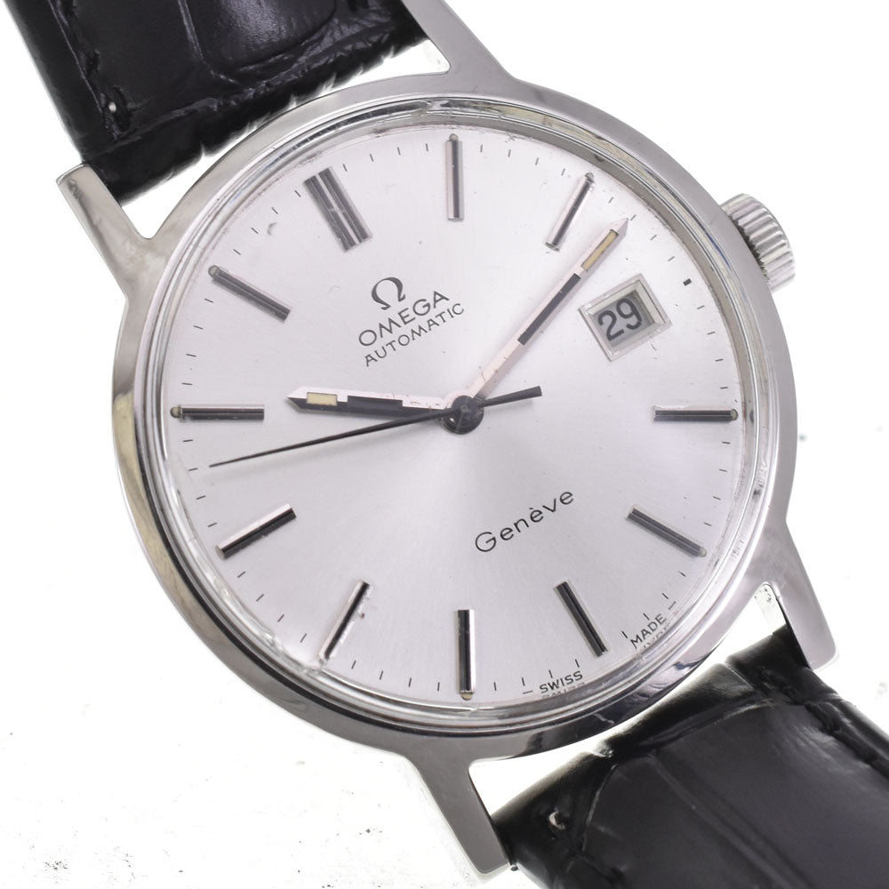 OMEGA Geneva 166.0098 vintage Cal.1481 Silver Dial Automatic Men's
 Watch J#144363