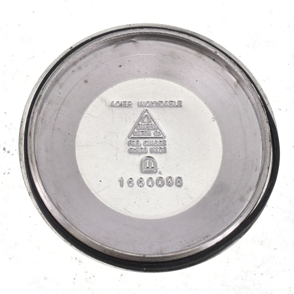 OMEGA Geneva 166.0098 vintage Cal.1481 Silver Dial Automatic Men's
 Watch J#144363