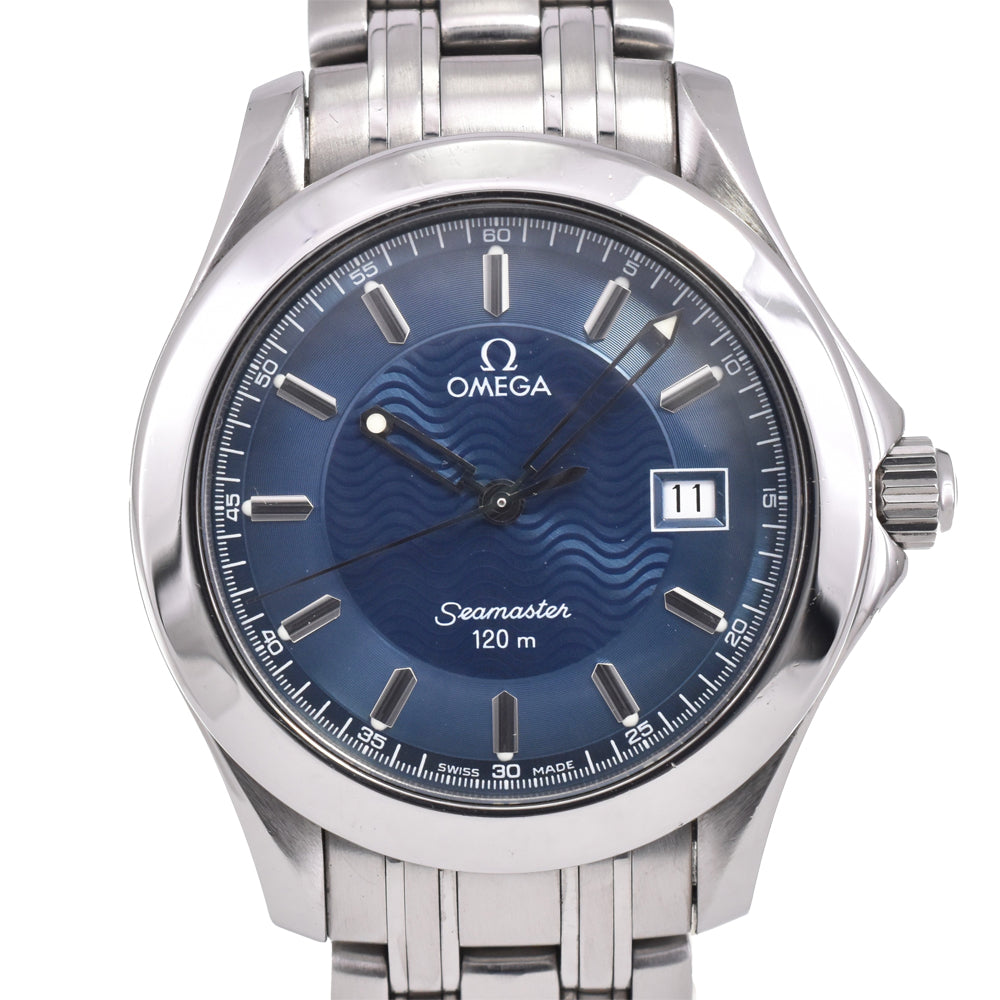 OMEGA Seamaster 120M 2511.81 Date blue Dial Quartz Men's
 Watch C#144367