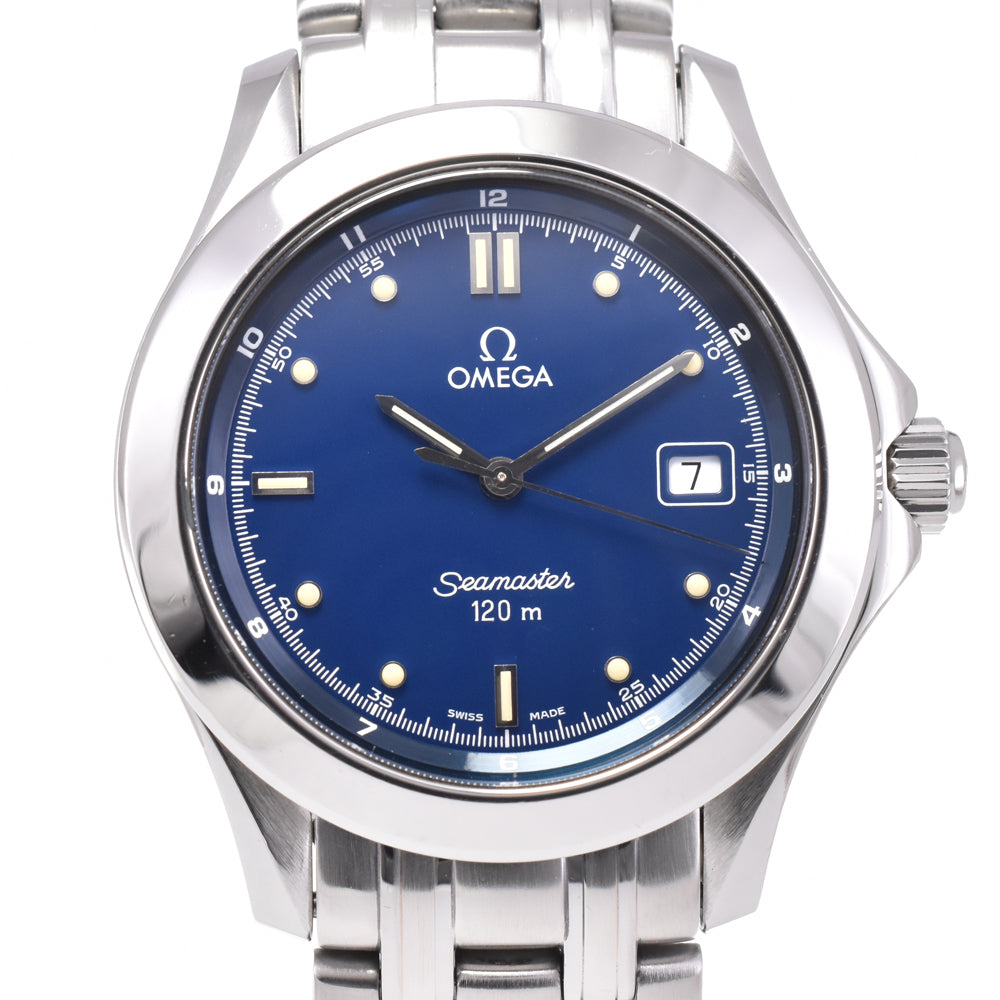 OMEGA Seamaster120M 2511.80 Date blue Dial Quartz Men's
 Watch G#144368