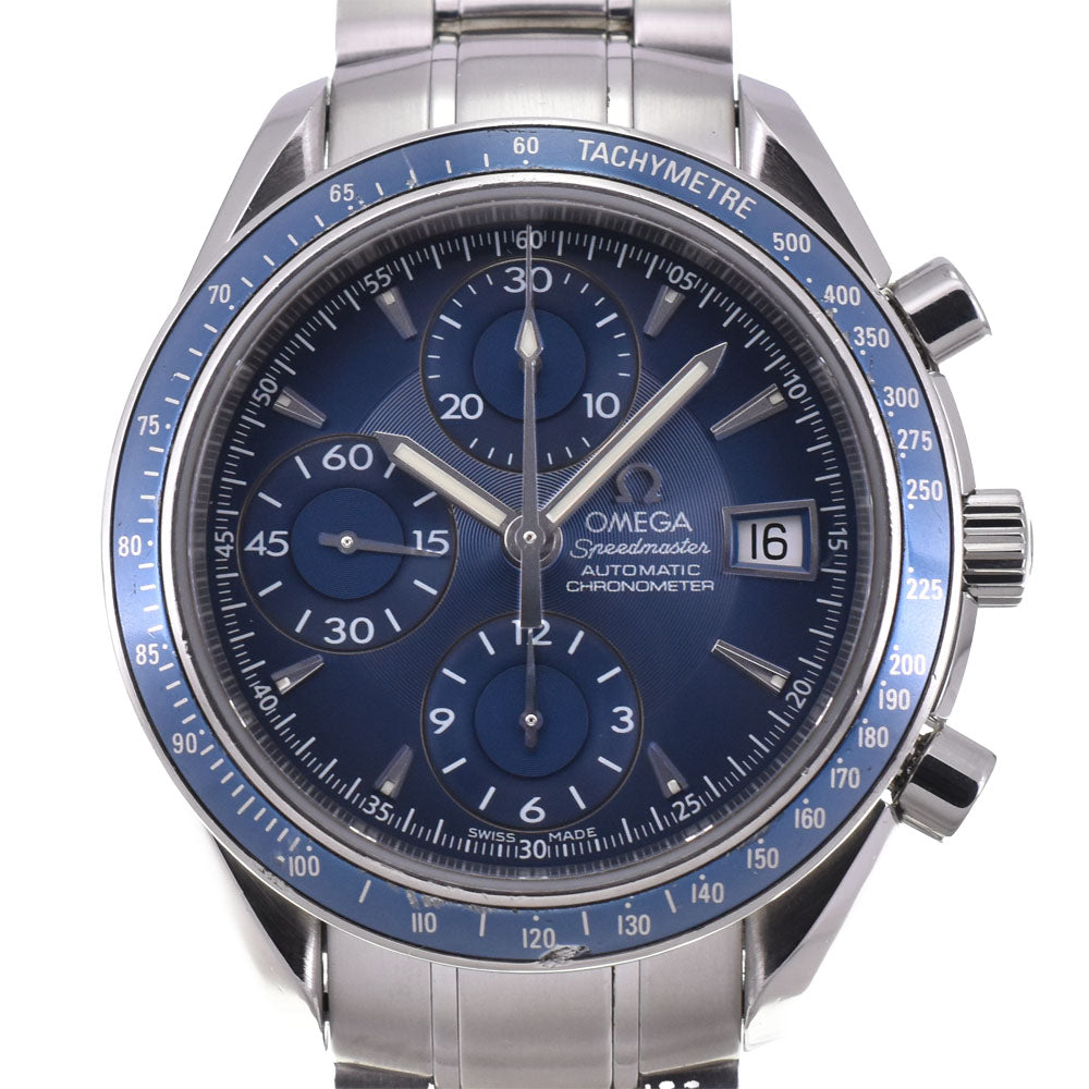 OMEGA Speedmaster 3212.80 Chronograph Date blue Dial Automatic Men's
 Watch C#144369