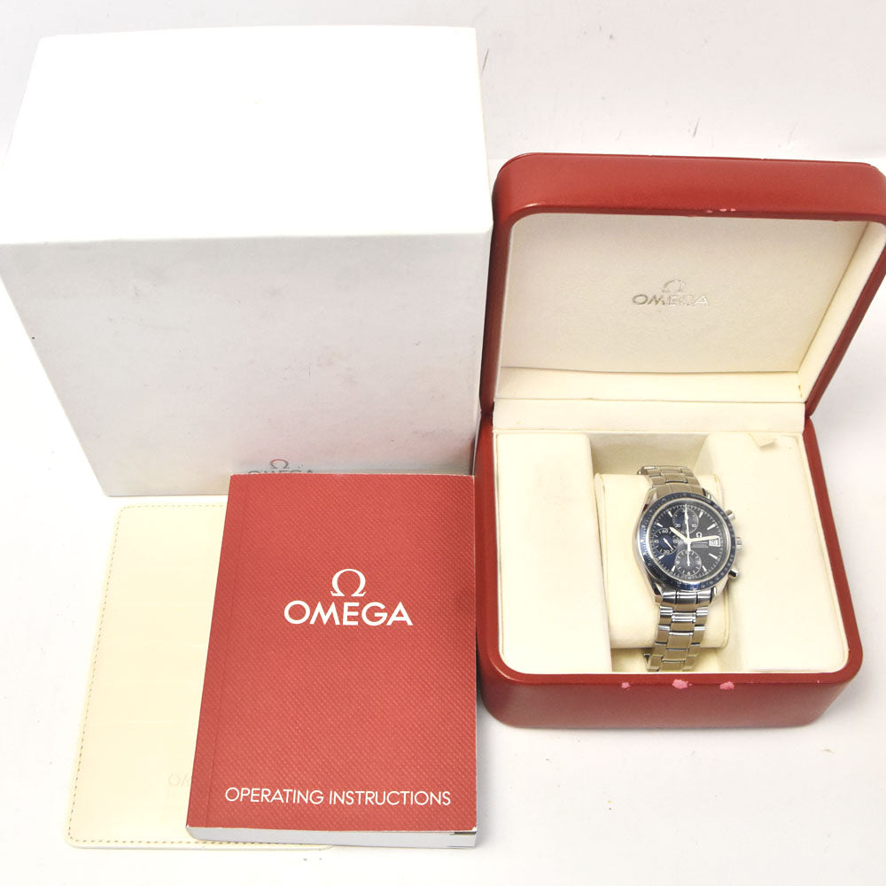 OMEGA Speedmaster 3212.80 Chronograph Date blue Dial Automatic Men's
 Watch C#144369
