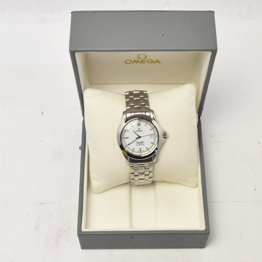 OMEGA Seamaster 2501.20 Date chronometer white Dial Automatic Men's
 Watch D#144372