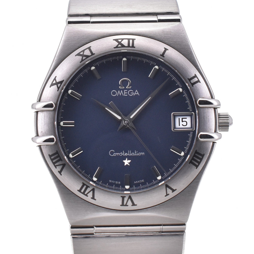 with paper OMEGA Constellation 1512.40 Date gray Dial Quartz Men's
 Watch D#144373