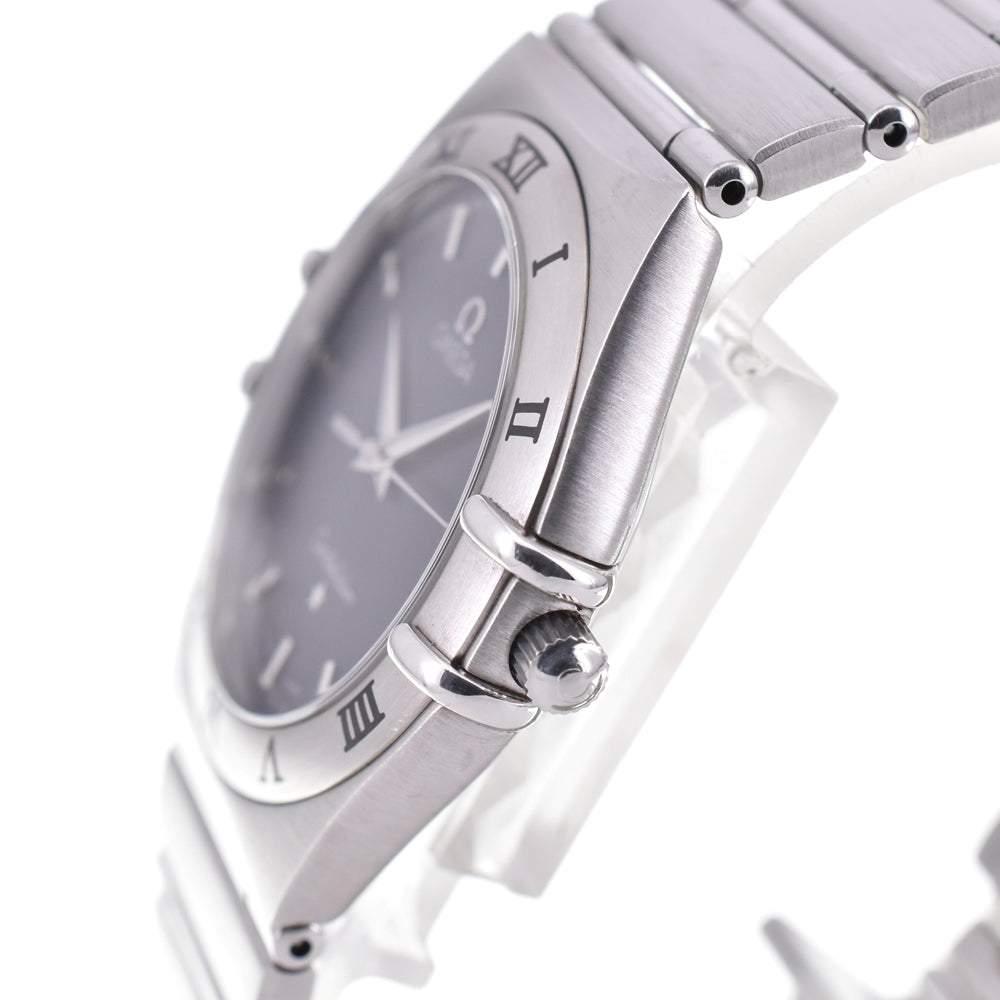 with paper OMEGA Constellation 1512.40 Date gray Dial Quartz Men's
 Watch D#144373