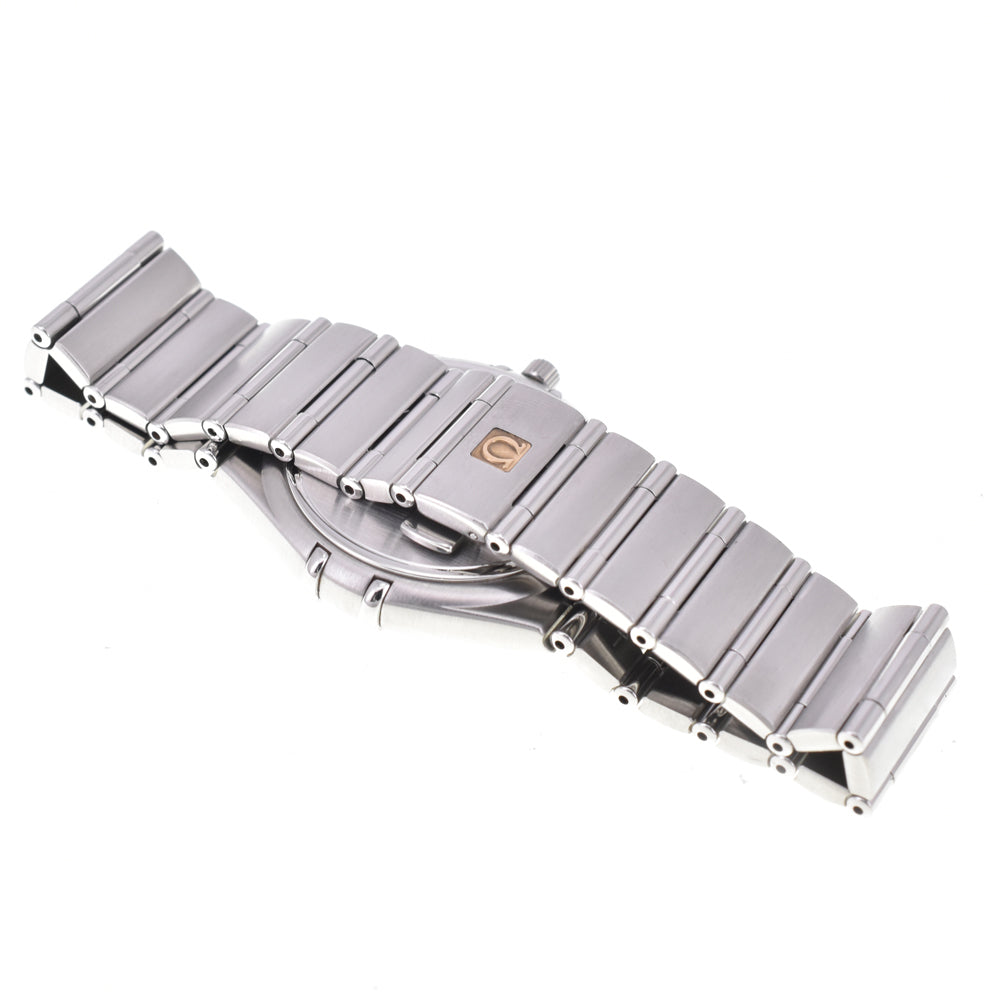 144373 with paper OMEGA Constellation 1512.40 Date gray Dial Quartz Men's Wat ...