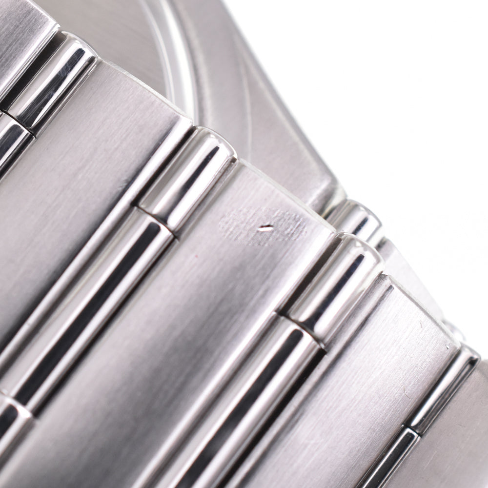 144373 with paper OMEGA Constellation 1512.40 Date gray Dial Quartz Men's Wat ...