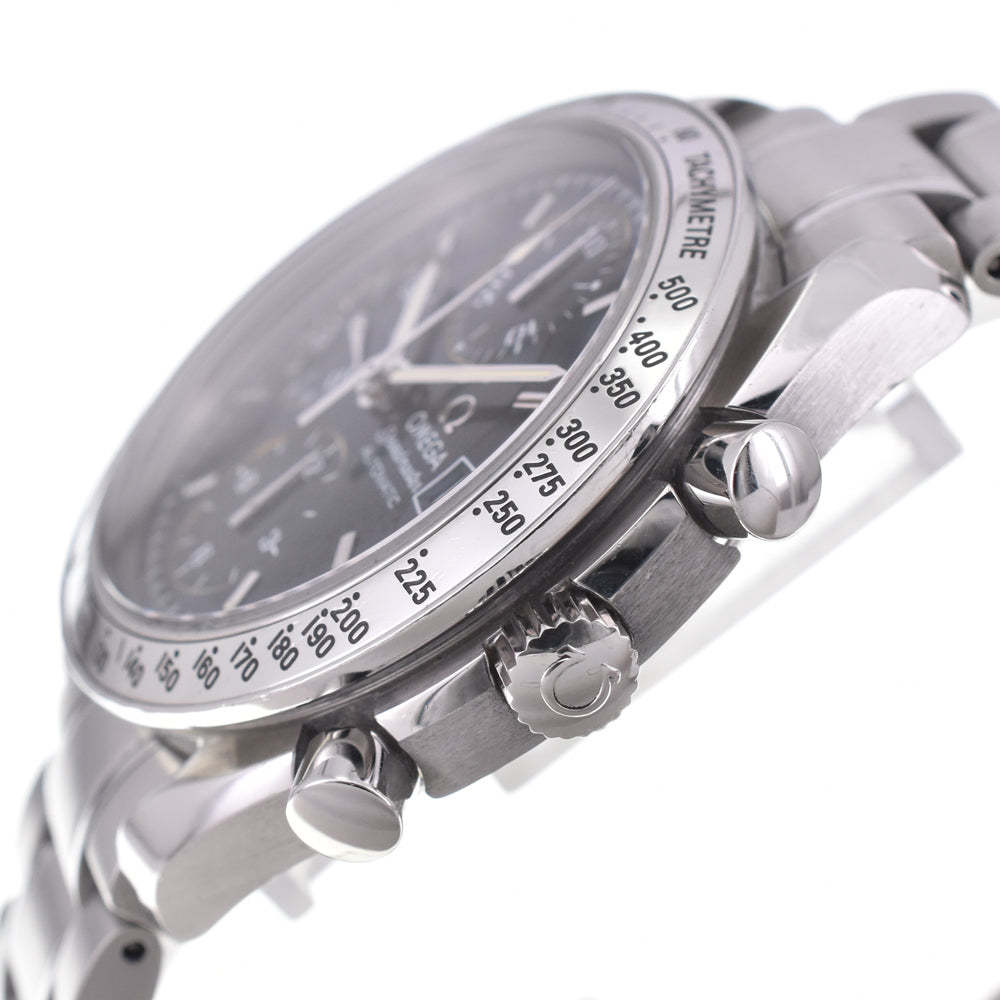 with paper OMEGA Speedmaster 3513.80 Chronograph Date blue Dial Automatic Men's
 Watch G#144376