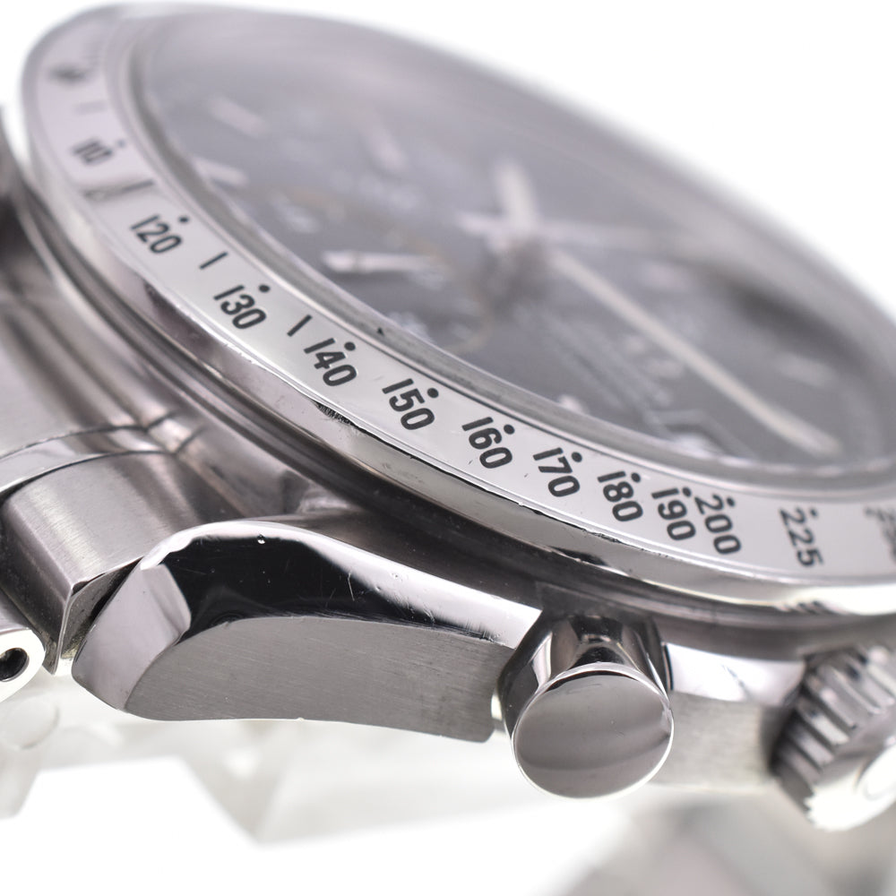 with paper OMEGA Speedmaster 3513.80 Chronograph Date blue Dial Automatic Men's
 Watch G#144376