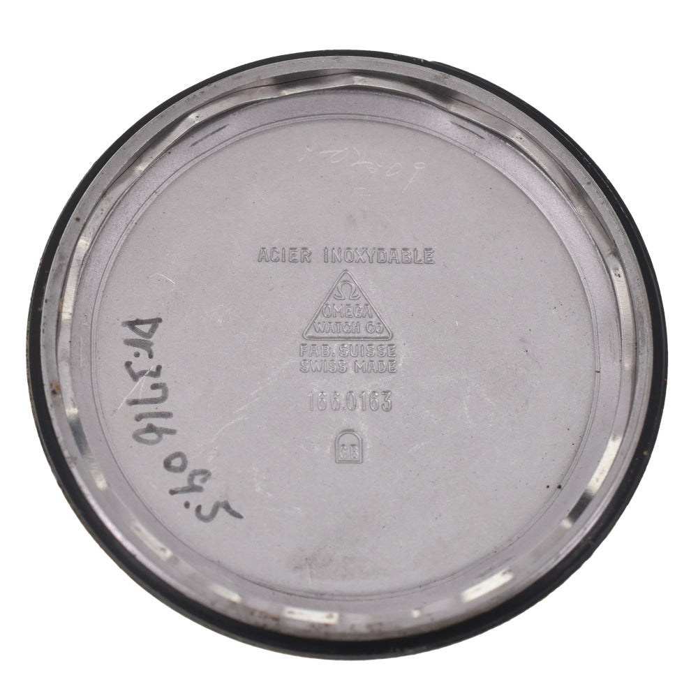 OMEGA Geneva 166.0163 vintage Date Cal.1012 Silver Dial Automatic Men's
 Watch C#144377