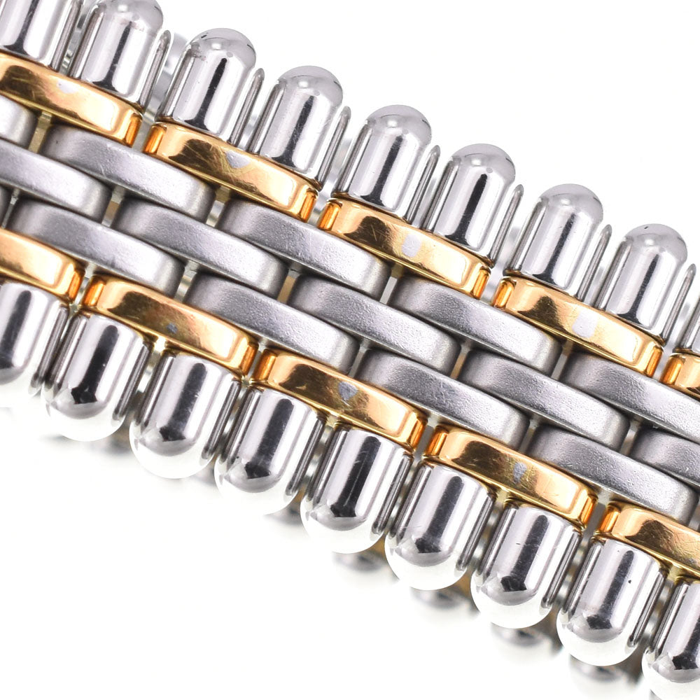 CARTIER Must21 SM W10075F4 Stainless Steel/Gold Plated Silver Dial Quartz Ladies
 Watch D#144378