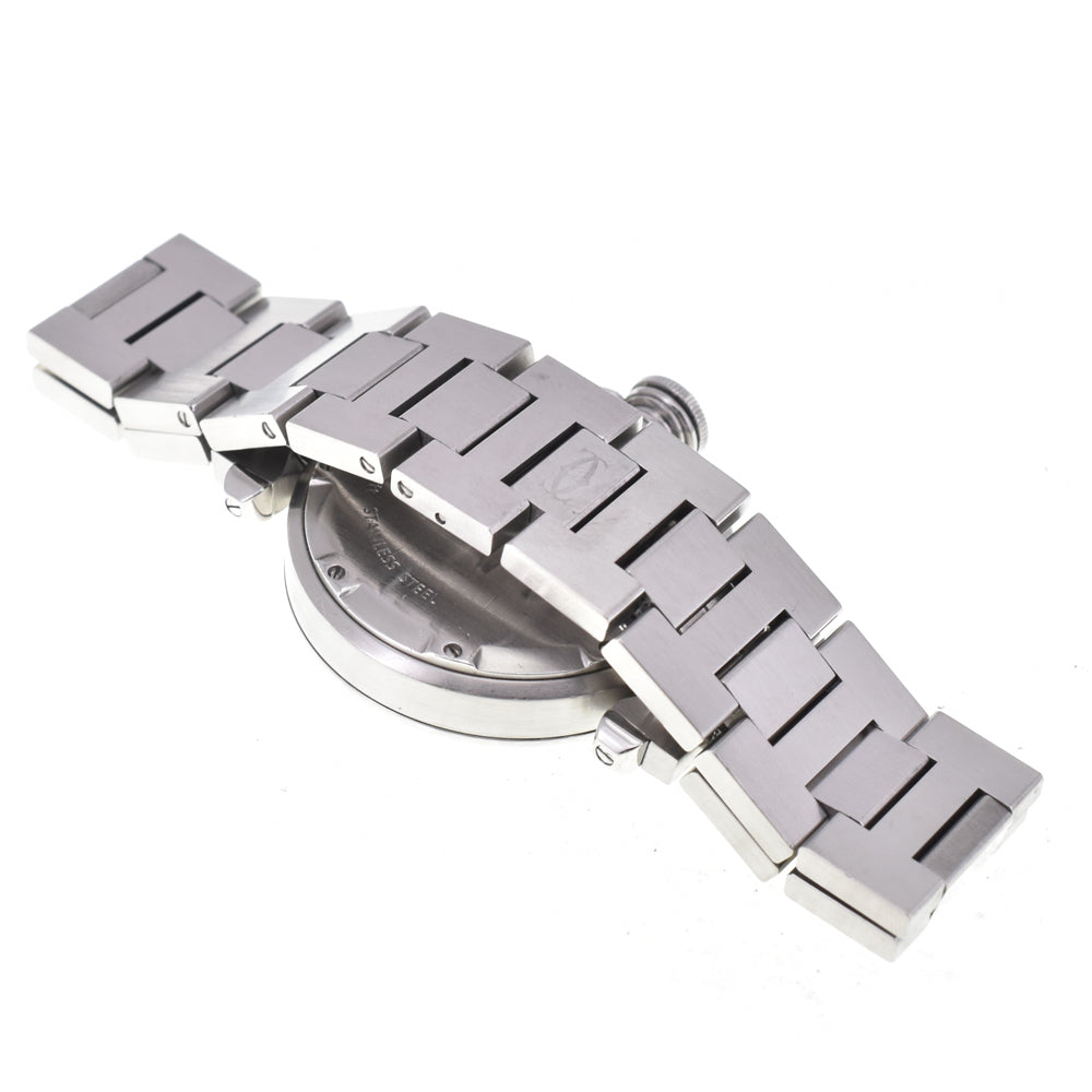 with paper CARTIER Pasha C Meridian GMT W31029M7 Date Silver Dial Automatic Unisex
 Watch C#144379