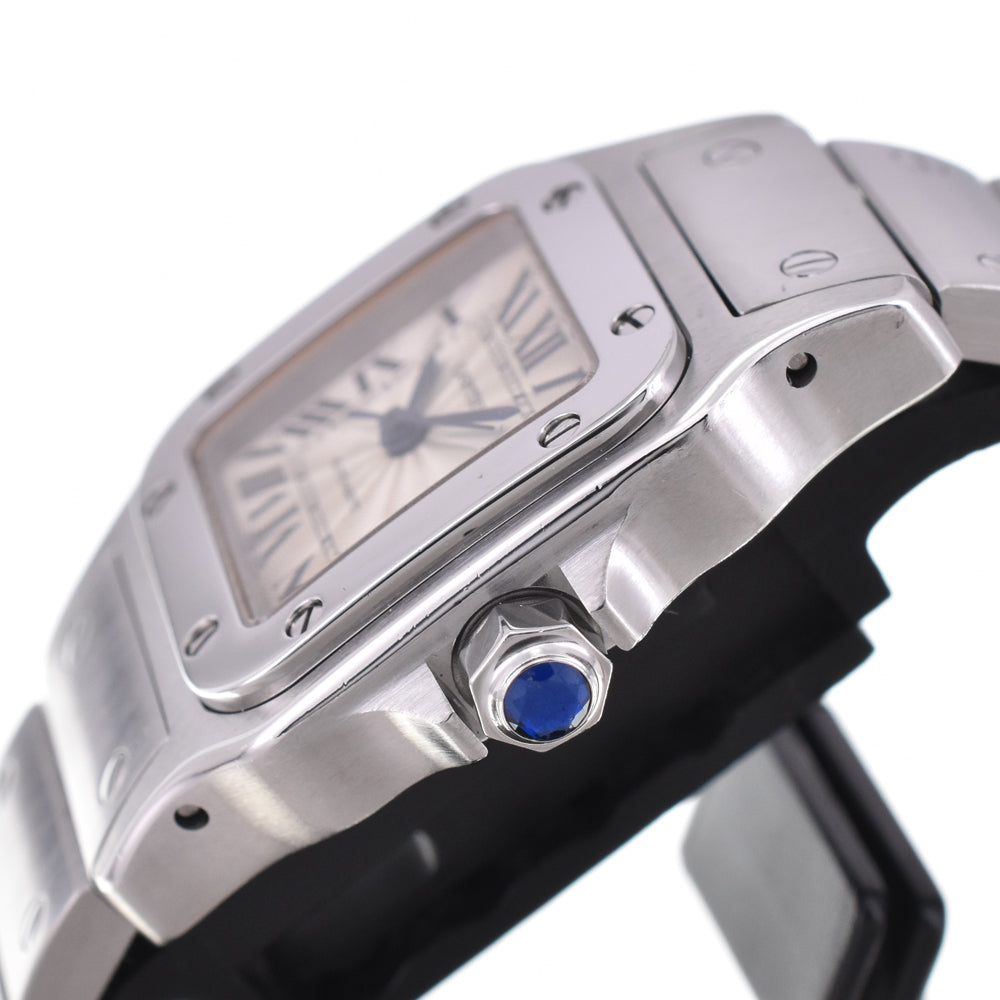 CARTIER Santosgalbe SM W20054D6 Silver Dial Automatic Ladies
 Watch G#144381