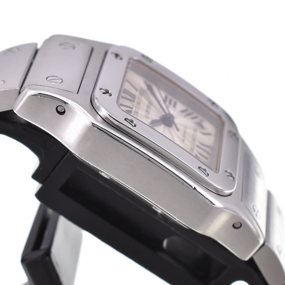 CARTIER Santosgalbe SM W20054D6 Silver Dial Automatic Ladies
 Watch G#144381