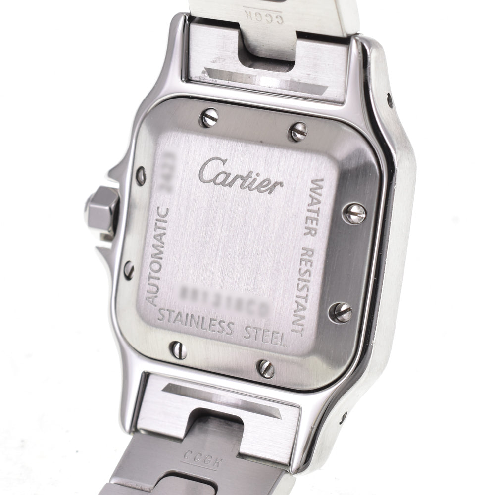 CARTIER Santosgalbe SM W20054D6 Silver Dial Automatic Ladies
 Watch G#144381