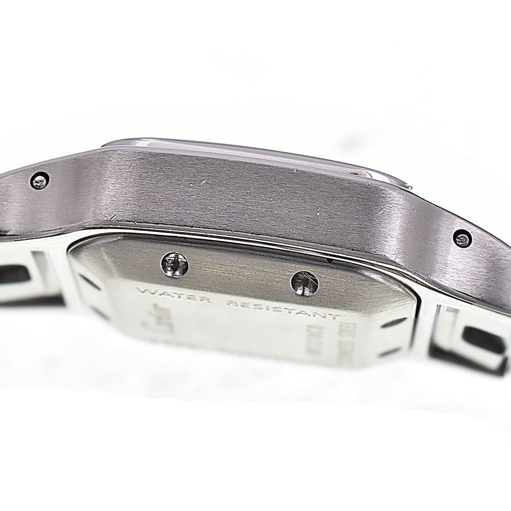 CARTIER Santosgalbe SM W20054D6 Silver Dial Automatic Ladies
 Watch G#144381