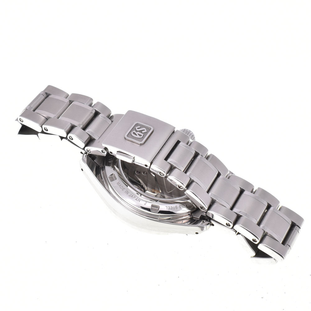 with paper SEIKO Grand Seiko SBGA373/9R65-0CV0 Power reserve date Silver Dial Spring drive Men's
 Watch B#144383