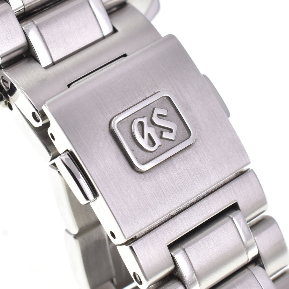 with paper SEIKO Grand Seiko SBGA373/9R65-0CV0 Power reserve date Silver Dial Spring drive Men's
 Watch B#144383