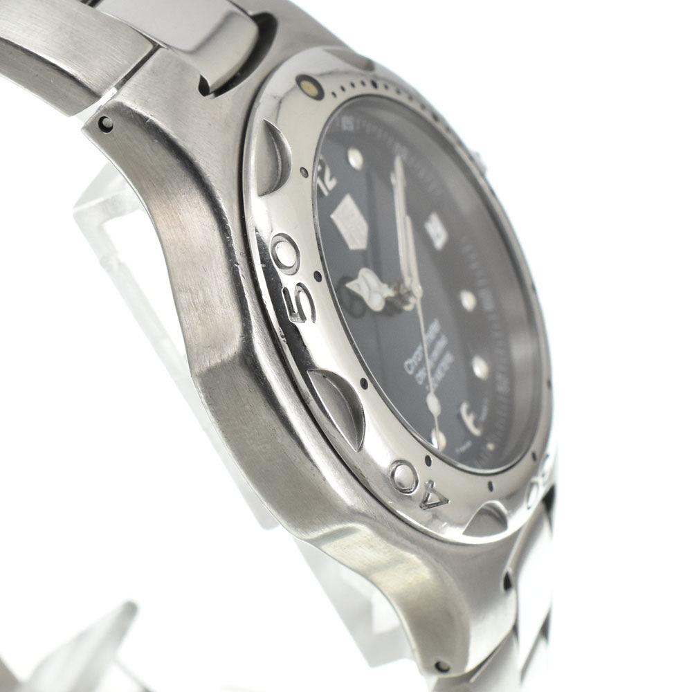 TAG HEUER Kirium Professional WL5113 Date blue Dial Automatic Men's
 Watch I#144384